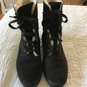 Winter half boots